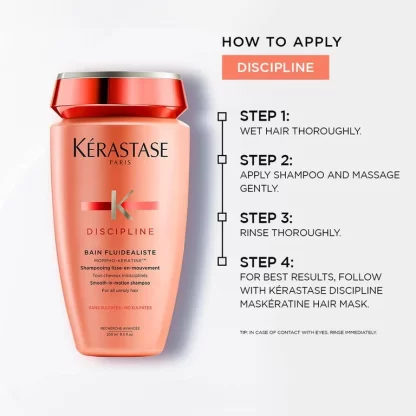 Kerastase Discipline Bain Fluidealiste Gentle Shampoo - Image 6