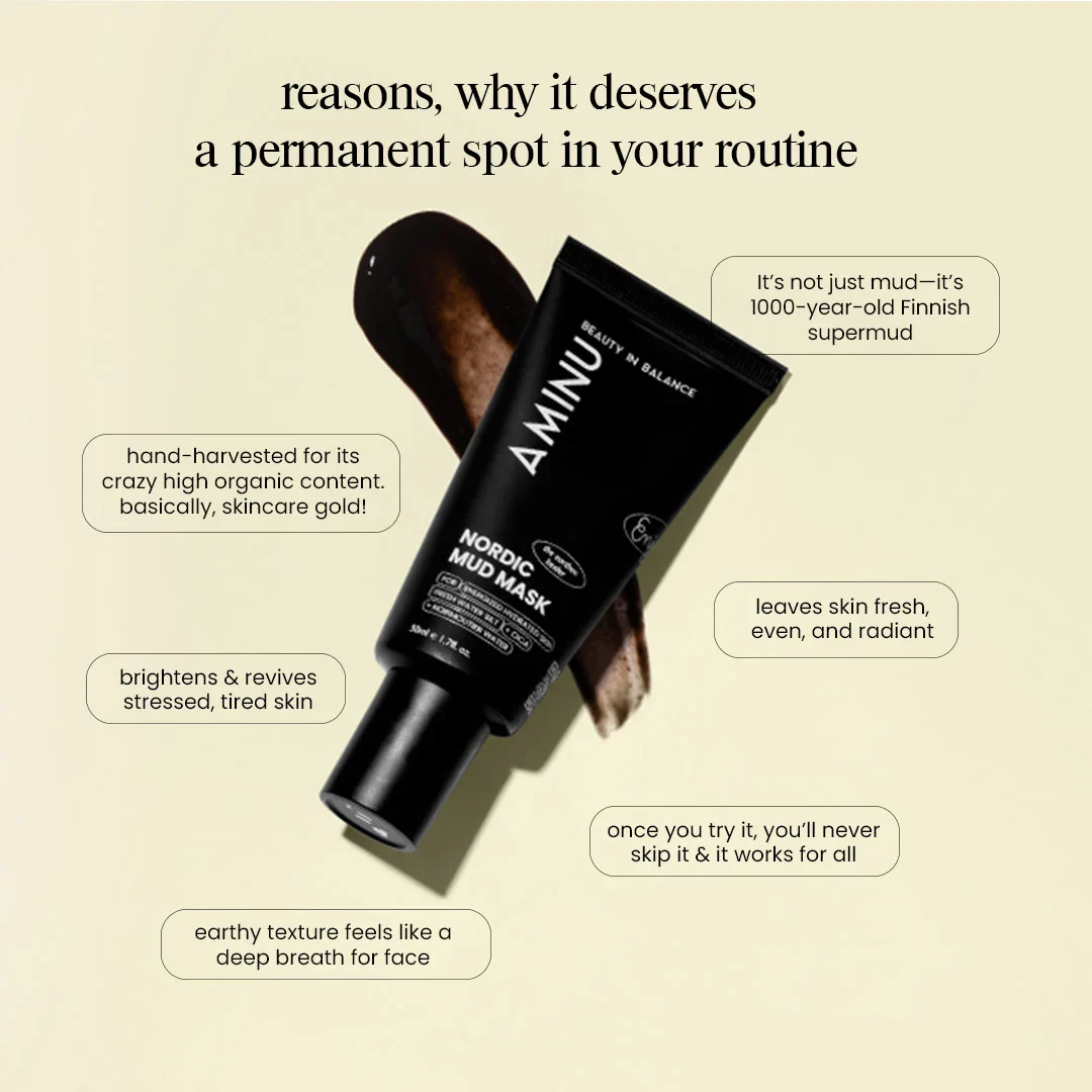AMINU - Nordic Mud Mask 50 ML - Image 2