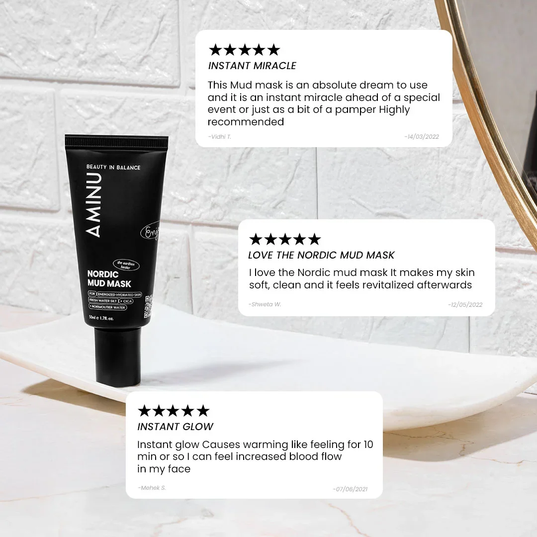 AMINU - Nordic Mud Mask 50 ML - Image 5