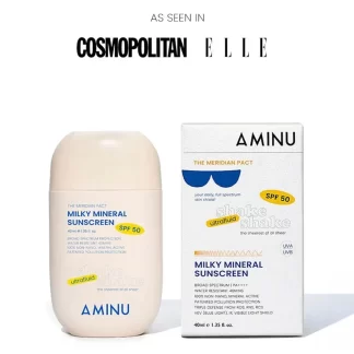 AMINU Milky mineral Sunscreen SPF50