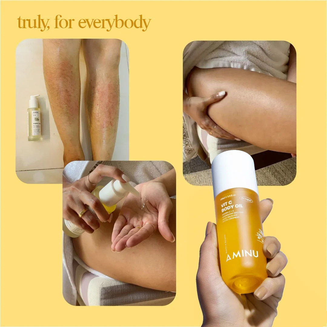 AMINU - Vit C Body Oil 100 ML - Image 6
